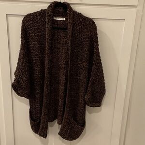 Maurices Chocolate Brown Knit Cardigan